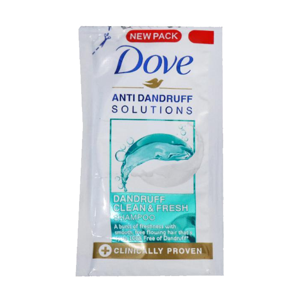 DOVE DANDRUFF CLEAN & FRESH SHAMPOO 16S*6ML SACHET