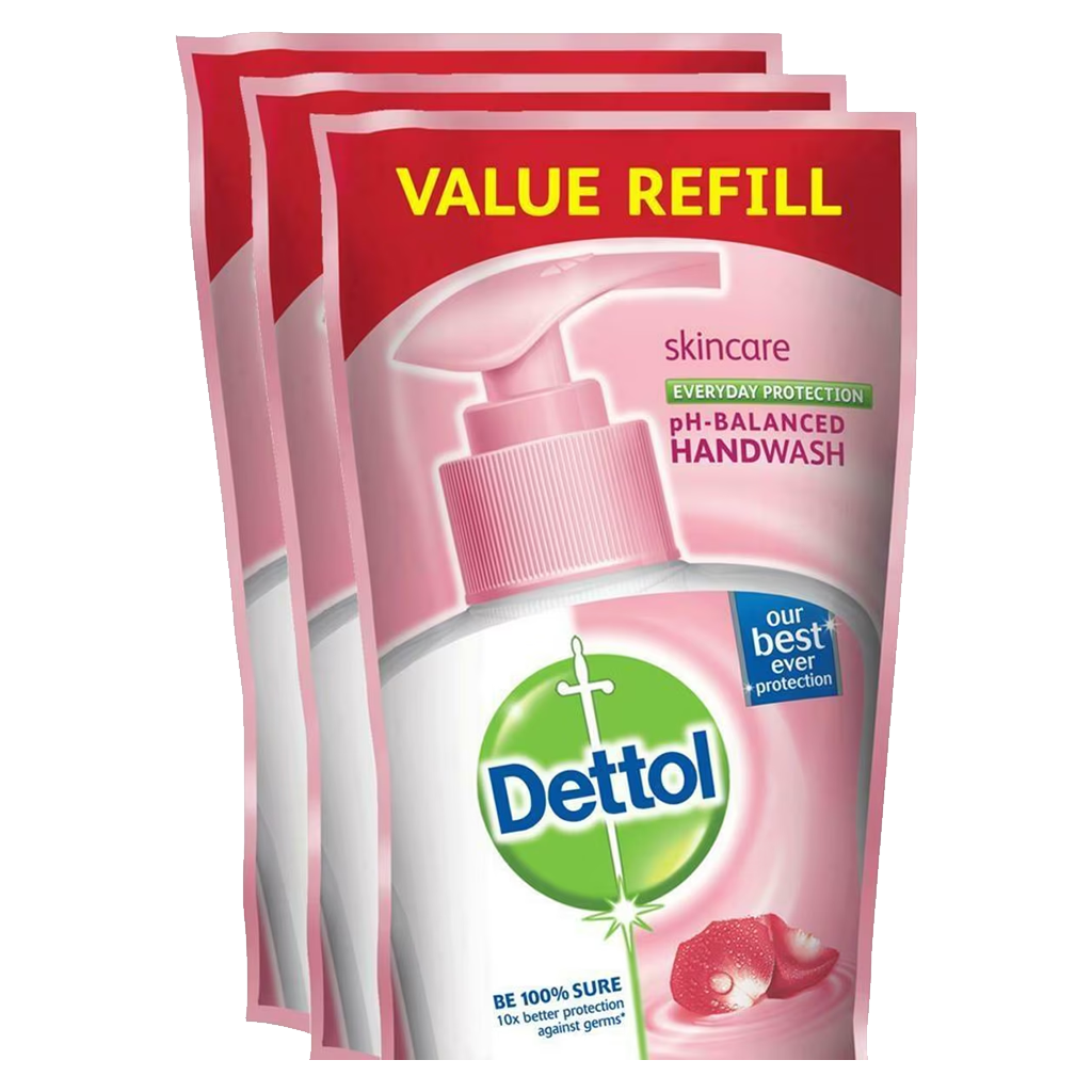 DETTOL SKIN CARE HAND WASH 3*175ML PACK